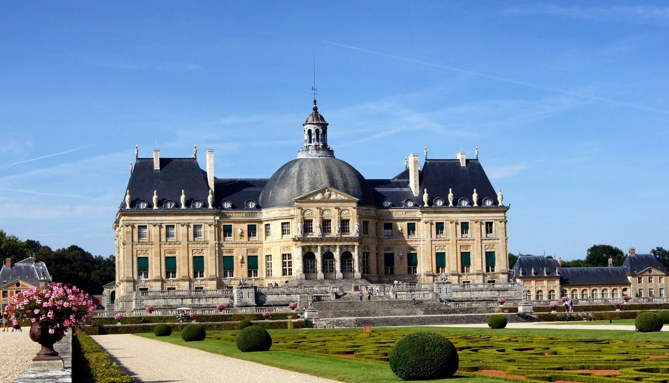 intervention paysagiste dans le 77 au château de Vaux-le-Vicomte, sur la commune de Maincy